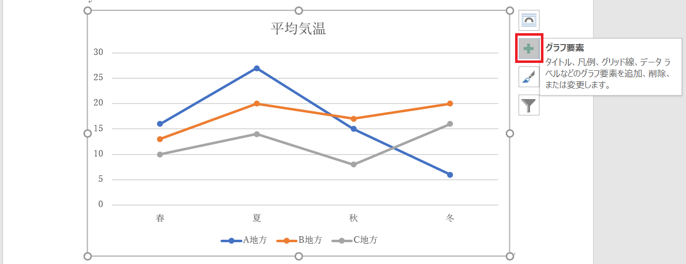 初心者向け Word ワード で折れ線グラフを挿入する Itを分かりやすく解説